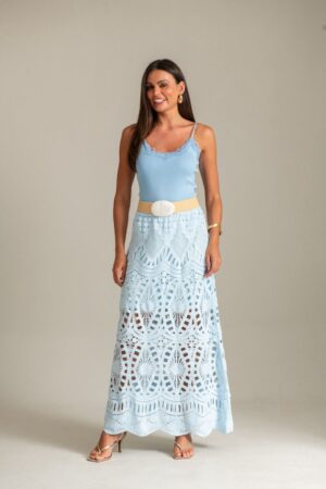 Saia Luli longa tricot